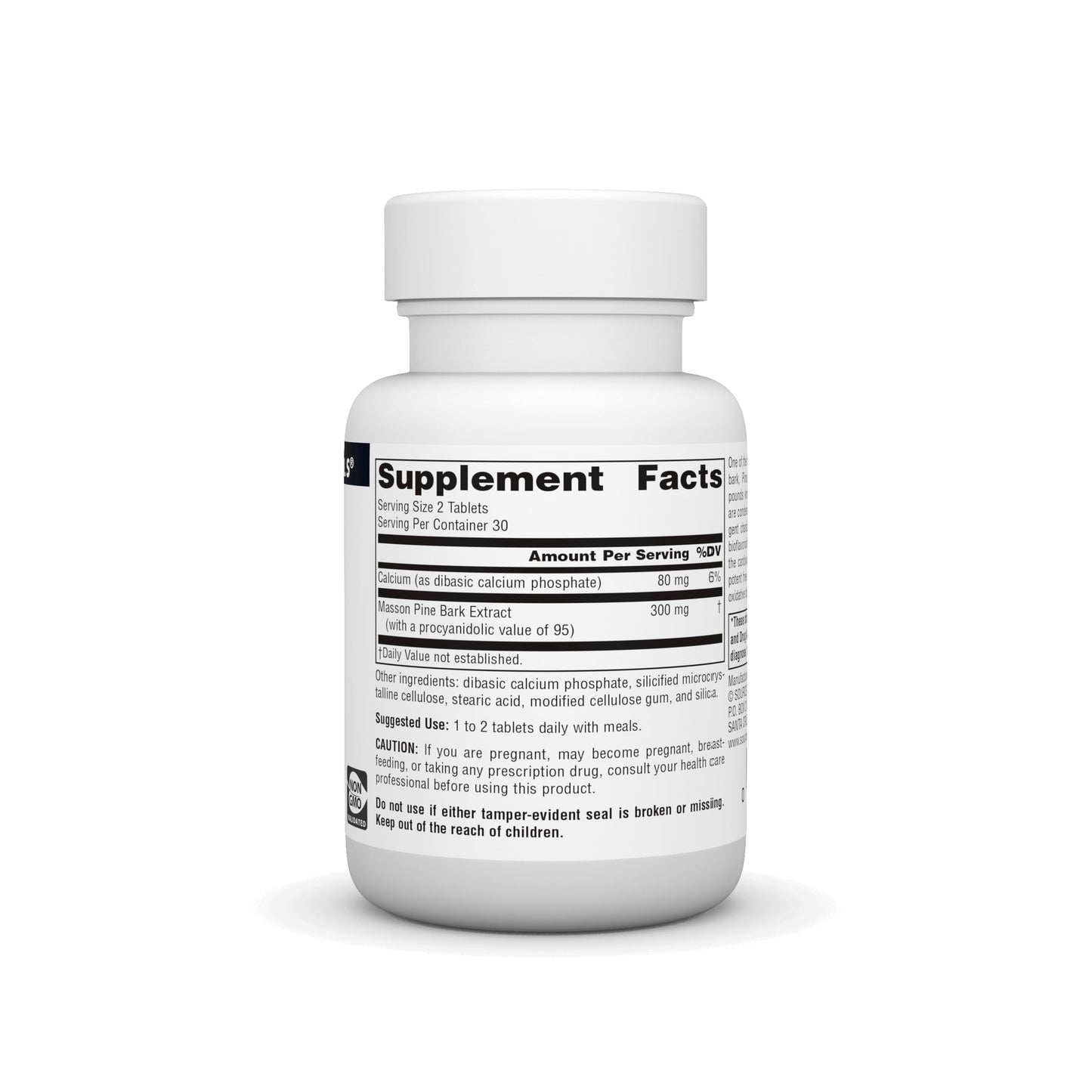 Source Naturals Pine Bark Extract 150 mg - 60 Tablets | Antioxidant