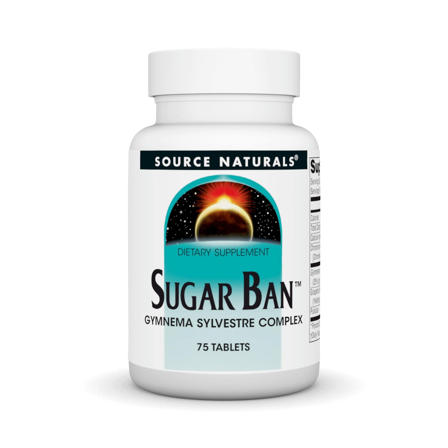 Source Naturals Sugar Ban Gymnema Sylvestre Complex — 75 Tablets