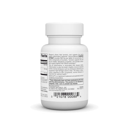 Source Naturals Turmeric Extract – Supports Healthy Inflammation – 50 Tablets