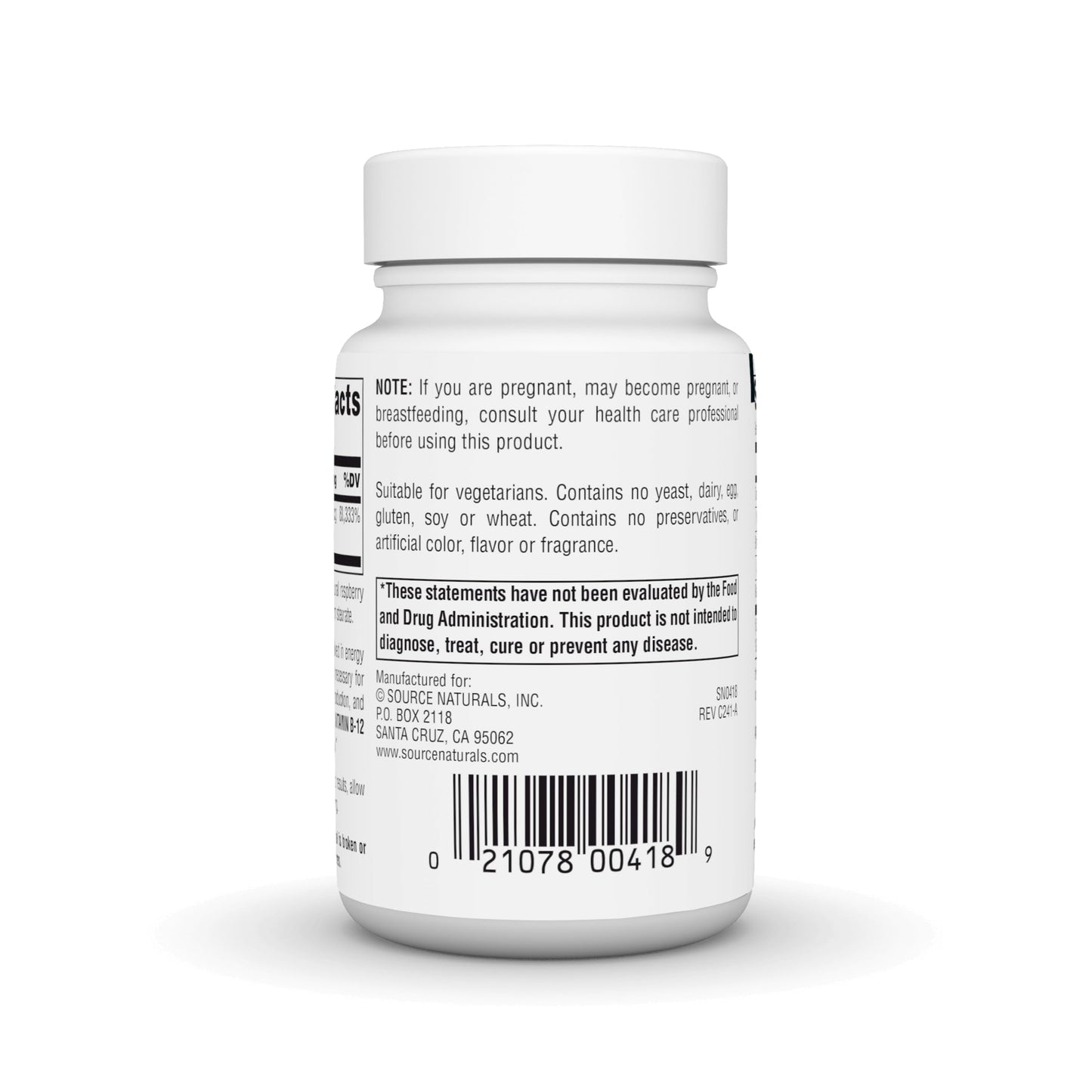 Source Naturals Vitamin B-12 2000 mcg - 100 Lozenges