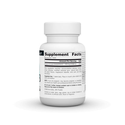 Source Naturals Vitamin D-3 Fast Melt - 120 Tablets for Bone & Immune Health