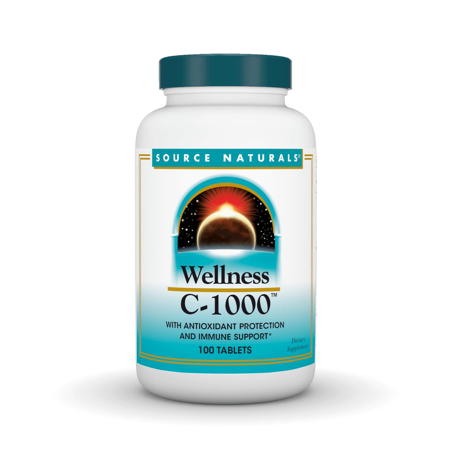 Source Naturals Wellness C-1000: Immune Support & Antioxidant Protection | 100 Tablets