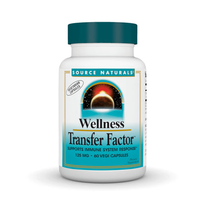 Source Naturals Wellness Transfer Factor 125 mg - 60 Veg Capsules | Immune Support