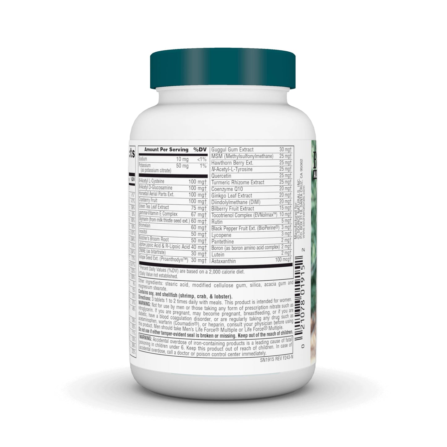 Source Naturals Womens Life Force Multivitamin & Immune Health - 45 Tablets