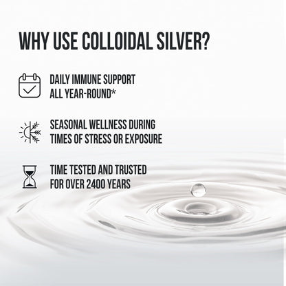 Sovereign Silver Bio-Active Silver Hydrosol 10 ppm, 16 oz – Premium Colloidal Silver Liquid