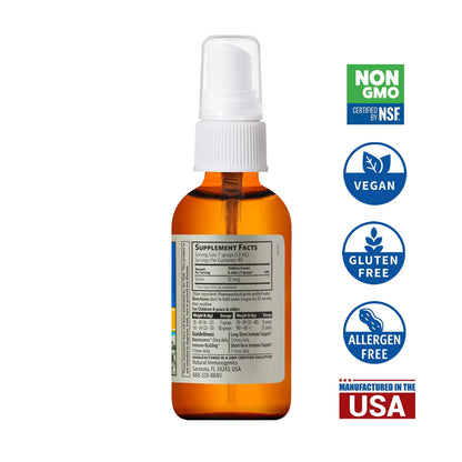 Sovereign Silver Kids Immune Support - 10 ppm Bio-Active Silver Hydrosol, 2 oz
