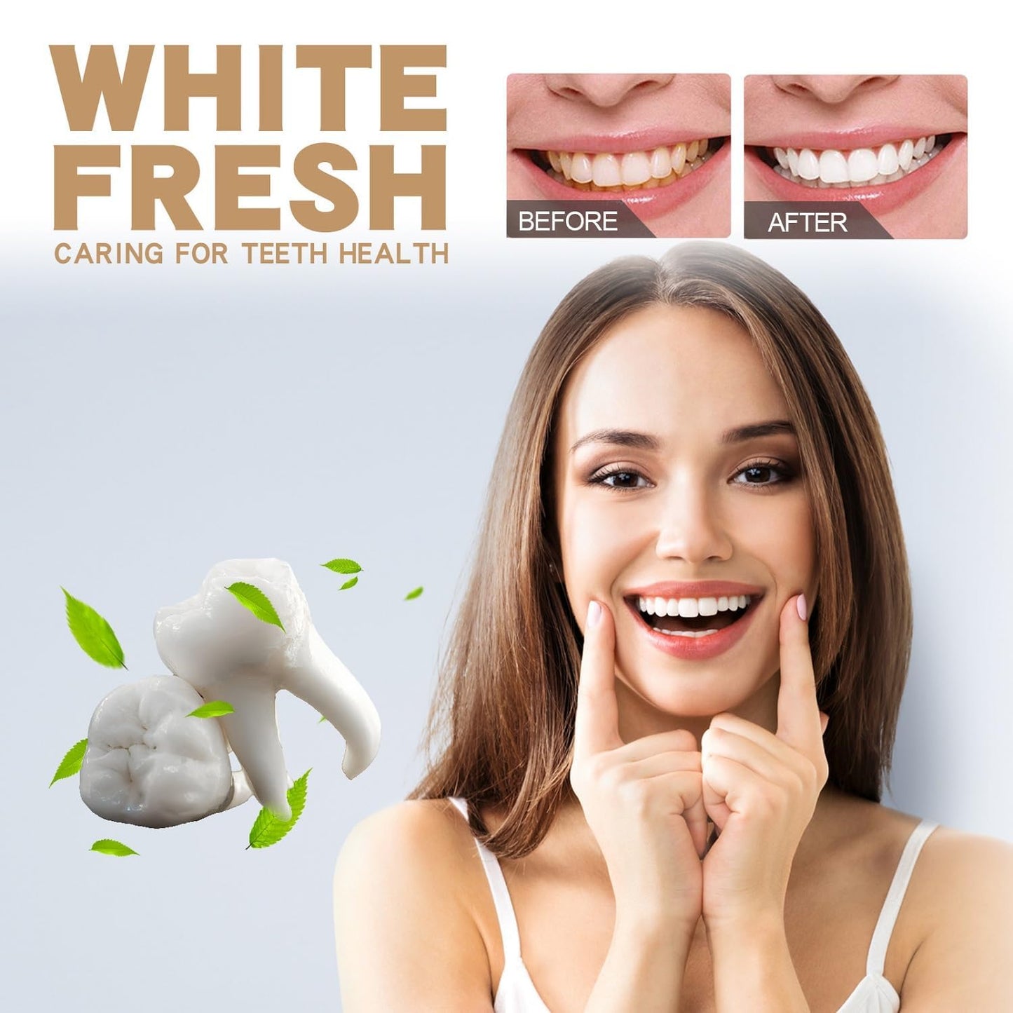 Sp-6 Ultra Whitening Toothpaste 2pcs – Probiotics, Enamel-Safe, Fluoride-Free