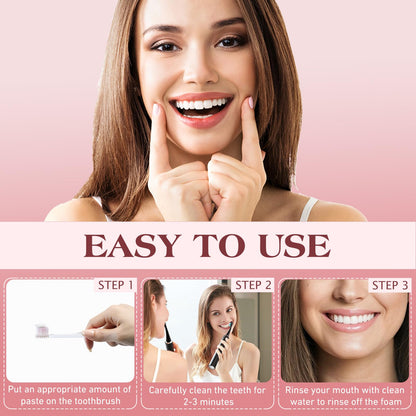 SP-8 Probiotic Ultra Whitening Toothpaste Upgraded 2.0 – Fluoride-Free, Probiotic-Infused Formula for Gum Health, Enamel Strength & Fresh Breath