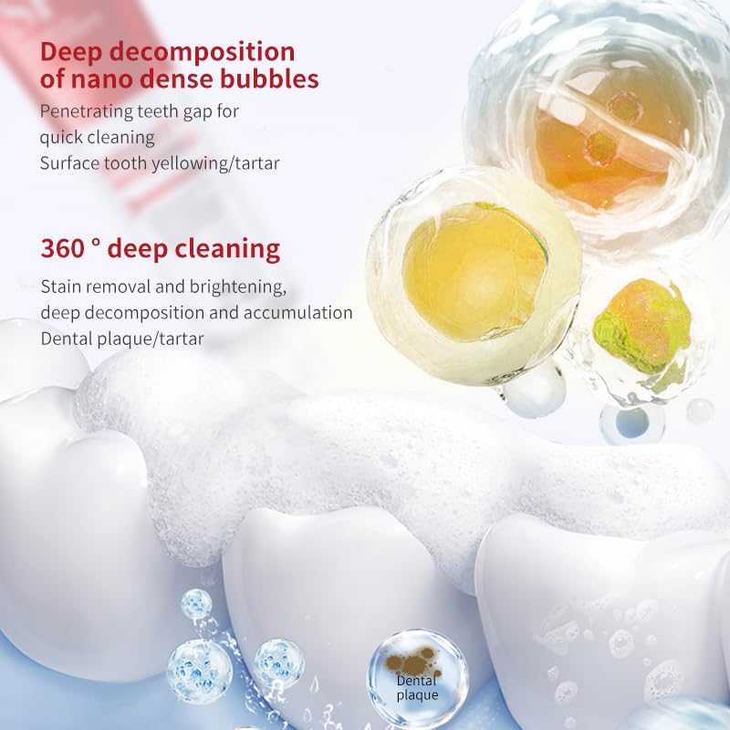 SP-8 Probiotics Whitening Toothpaste – Enamel-Safe, Fluoride-Free, Double Mint Flavor