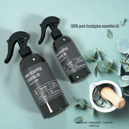 Spa Sense Pure Eucalyptus Shower Mist – 8oz Eucalyptus Essential Oil Spray