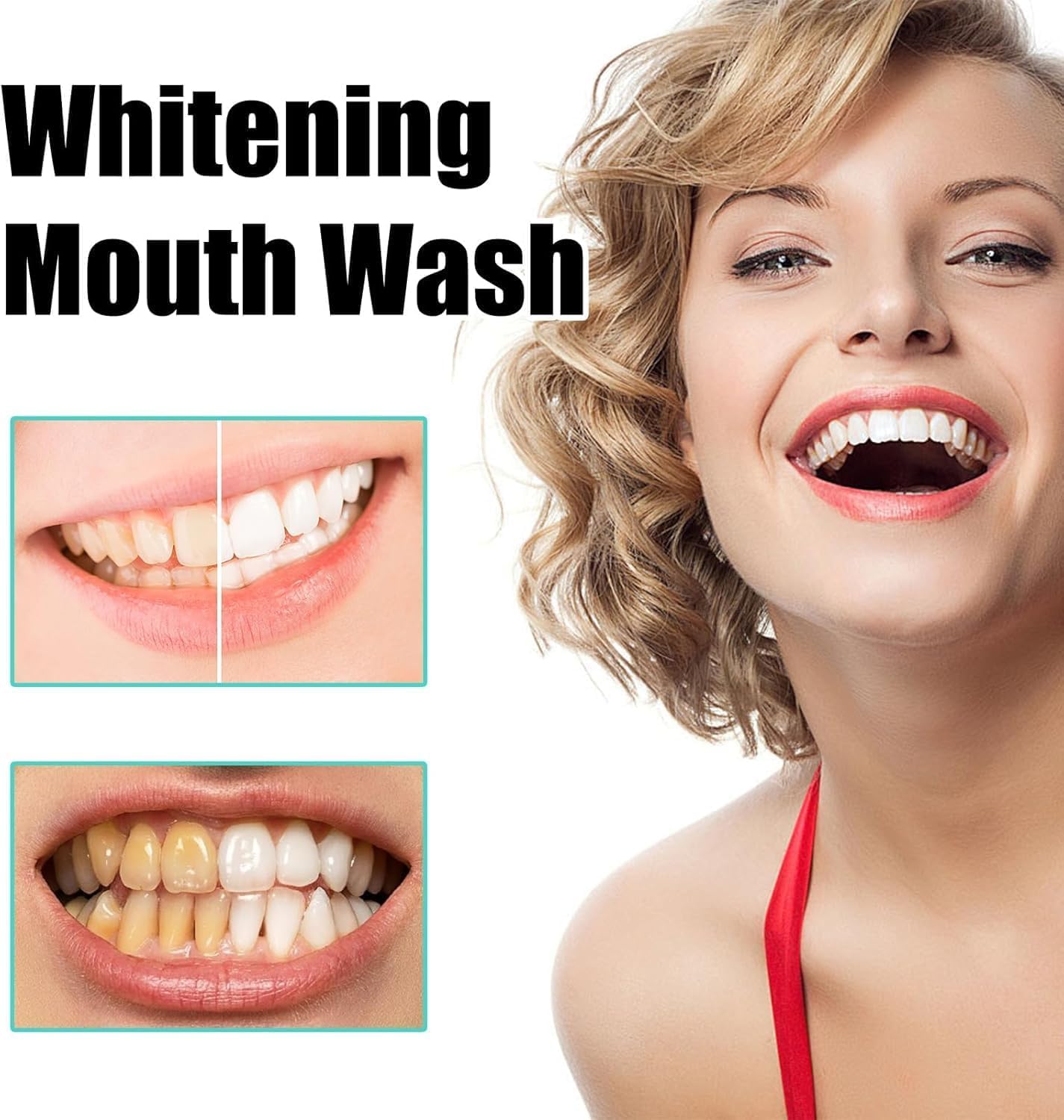 Spearmint Oil Pulling Mouthwash – Cold-Pressed Coconut Oil for Teeth Whitening & Fresh Breath (8oz)