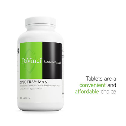 DAVINCI Labs Spectra Man - Immune Support & Men's Health Dietary Supplement, 240 Tablets