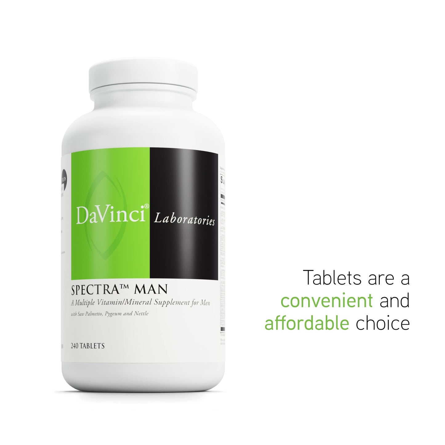 DAVINCI Labs Spectra Man - Immune Support & Men's Health Dietary Supplement, 240 Tablets