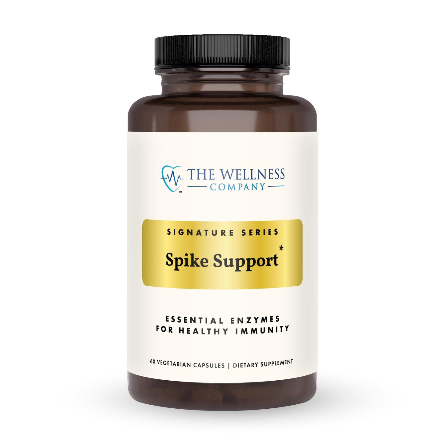 The Wellness Company Spike Support | Nattokinase, Dandelion Root & Black Sativa – 60ct