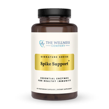 The Wellness Company Spike Support | Nattokinase, Dandelion Root & Black Sativa – 60ct