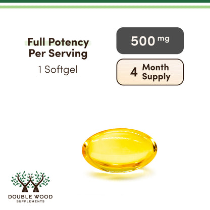 Double Wood SPM Max: 120 Softgels, 500mg | Specialized Pro-Resolving Mediators
