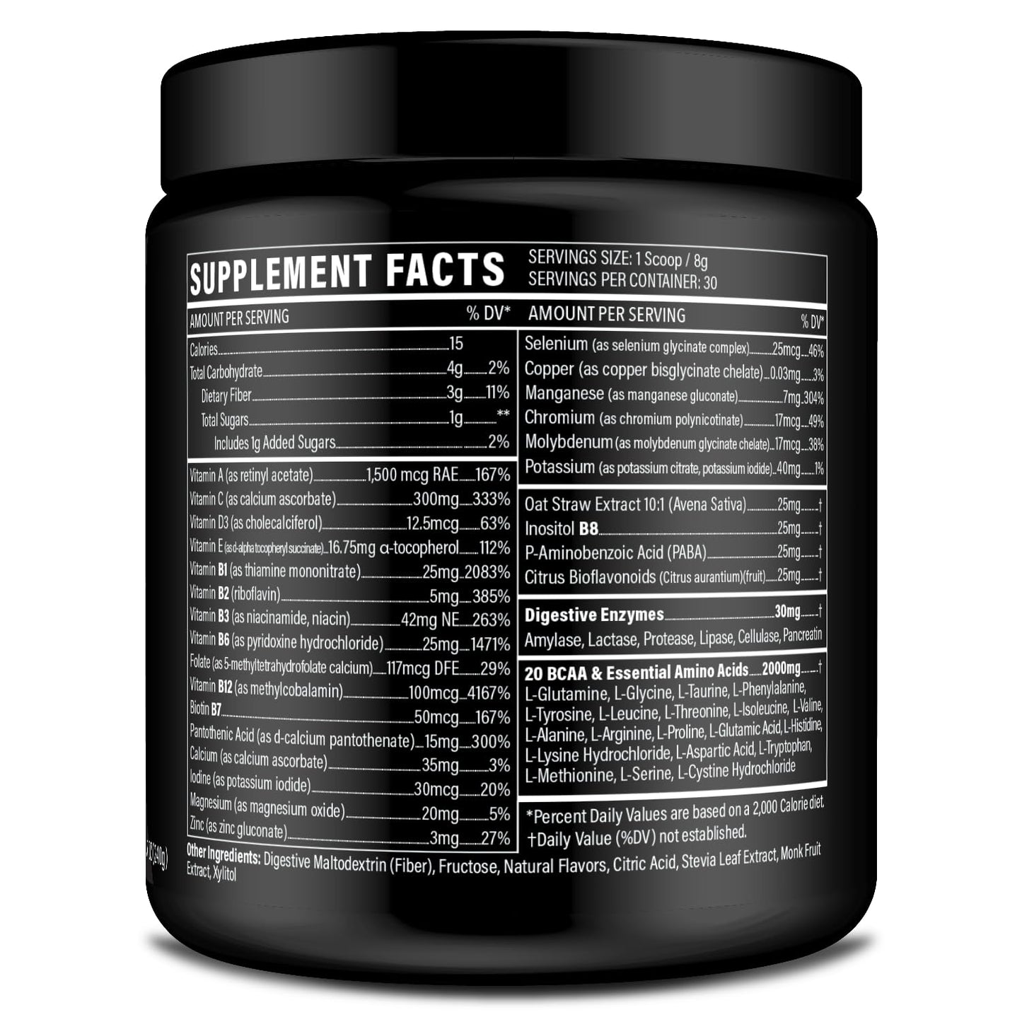 Sport Formula 99 Multivitamin Powder – Keto Drink Mix, Vegan, BCAA Support, Electrolytes