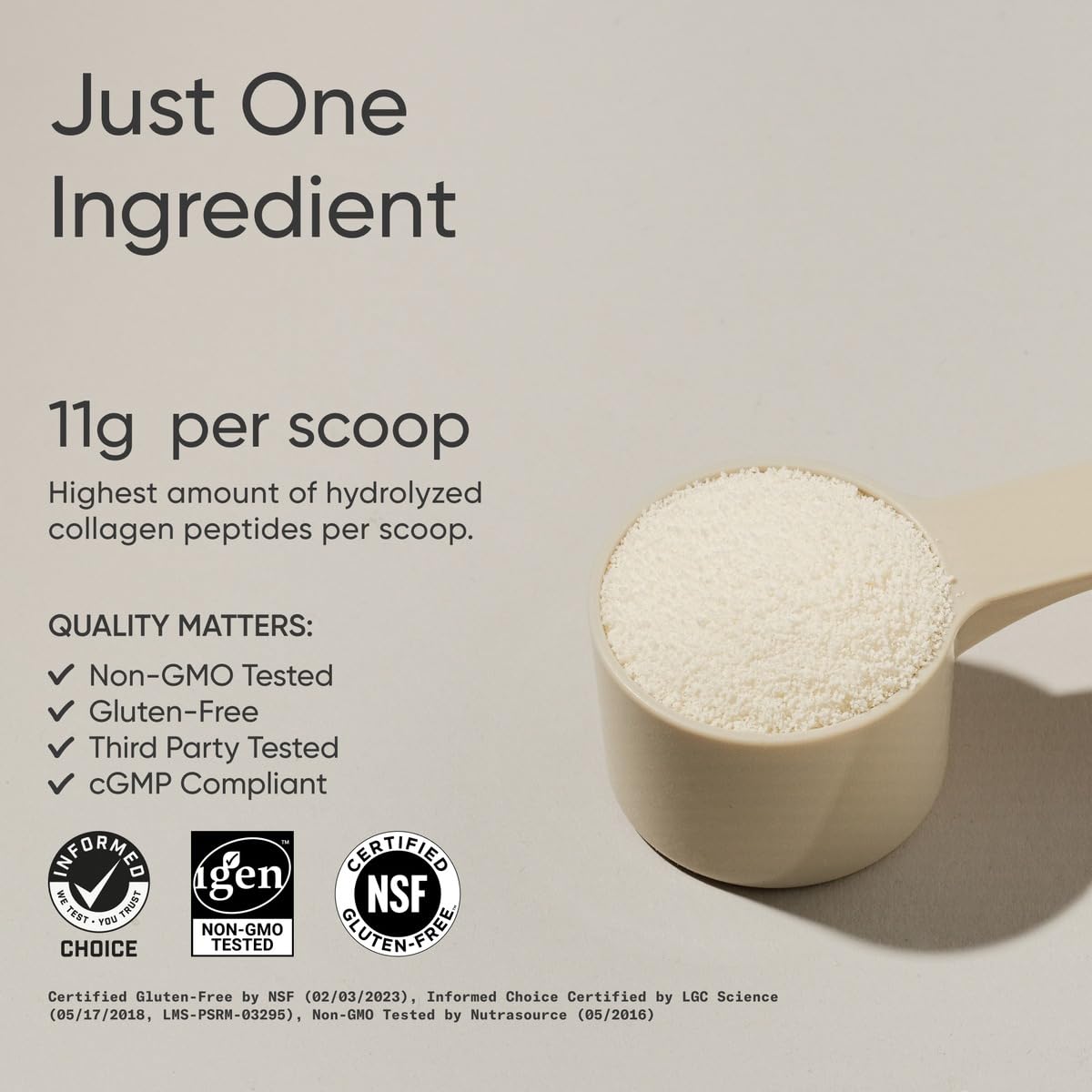 Sports Research Collagen Peptides — Hydrolyzed Type I & III Powder for Skin, Hair, Nails & Joints