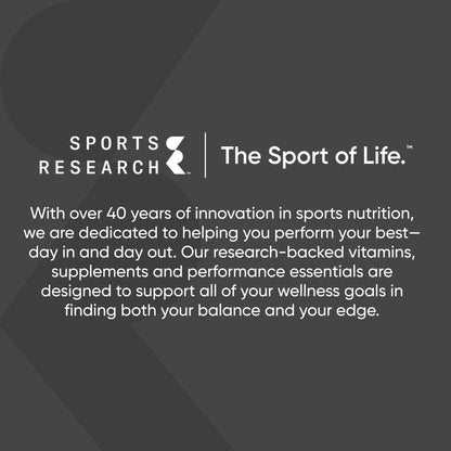 Sports Research Total Omega-3 Fish Oil 2200mg — EPA & DHA from Krill, Salmon & Pollock | 120 Softgels