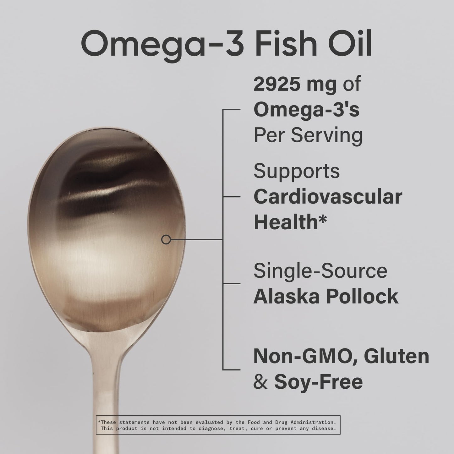 Sports Research Omega-3 Fish Oil, 8oz Glass Bottle – Lemon Flavor, Wild-Caught Alaska Pollock