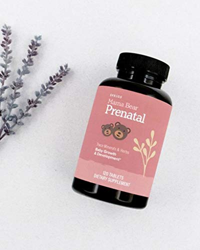 Sprigs Mama Bear Prenatal Vitamins - Organic Capsule, 120 Tablets