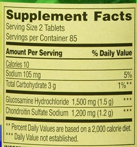 Spring Valley Glucosamine Chondroitin Triple Strength – 340 Tablets Twin Pack