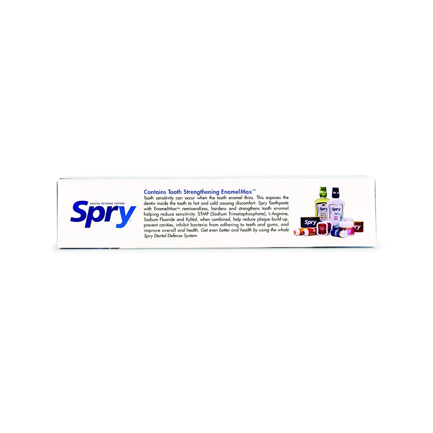 Spry Natural Xylitol Toothpaste 5oz – Fluoride, Whitening & Remineralizing (Pack of 1)