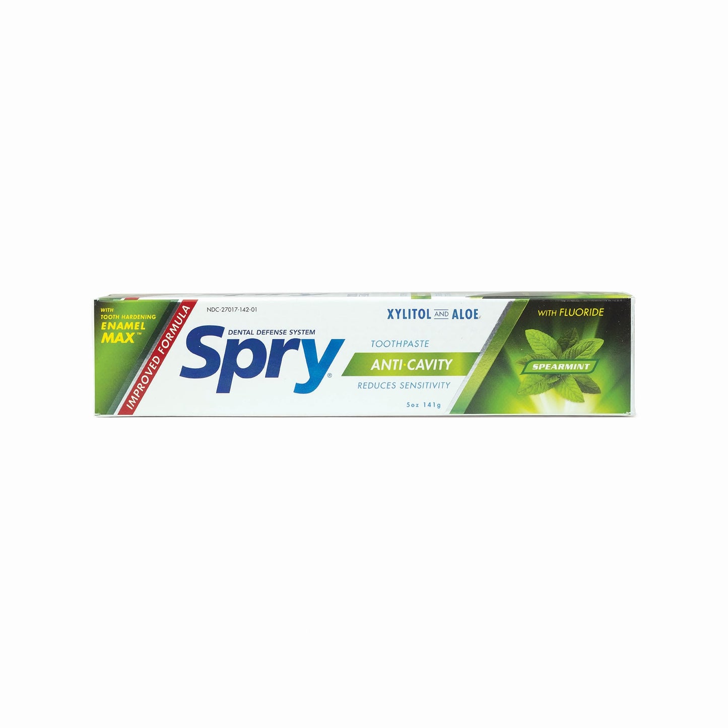 Spry Natural Xylitol Toothpaste 5oz – Pack of 1 | Adults & Kids, Fluoride, Whitening & Remineralizing, Spearmint