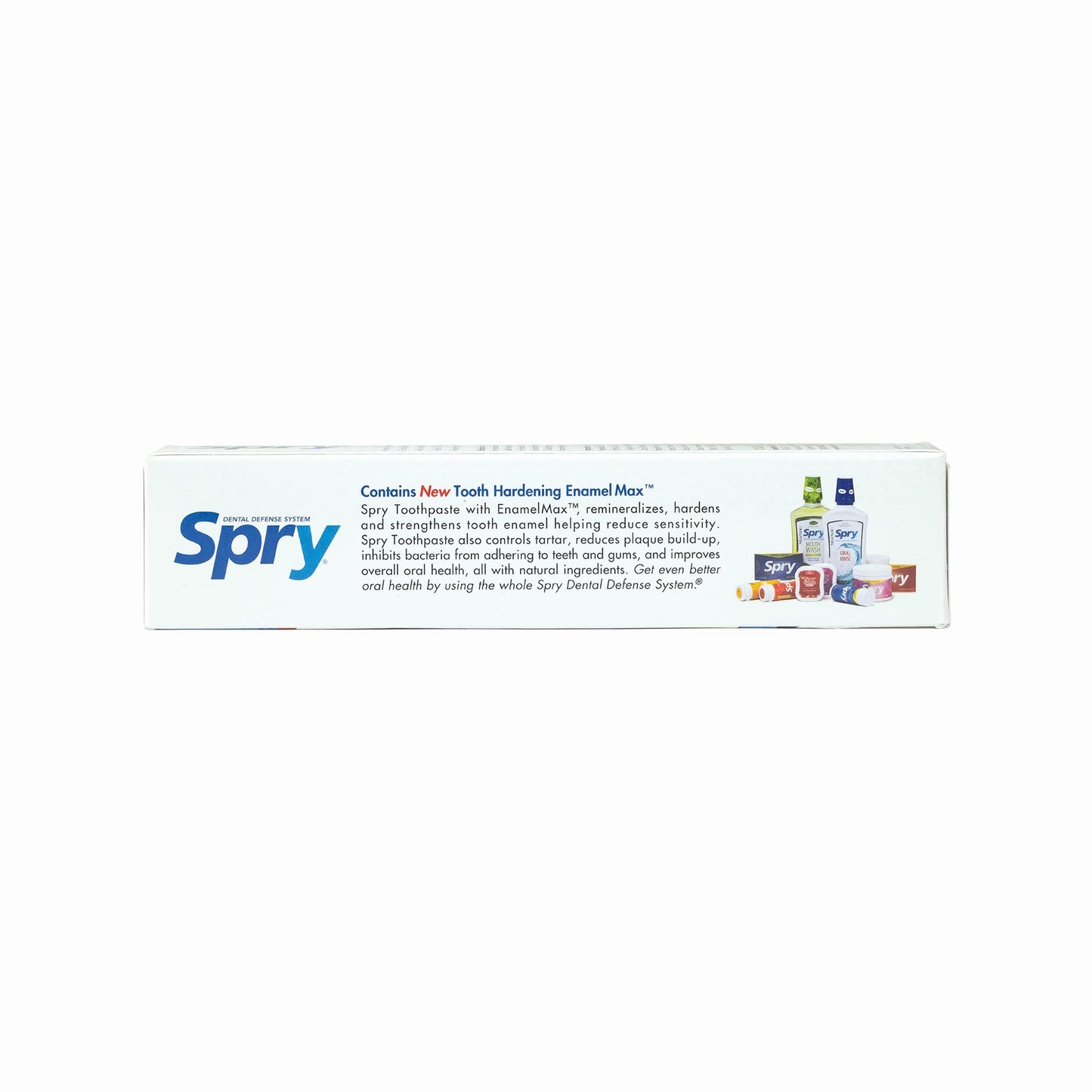 Spry Natural Xylitol Toothpaste 5oz – 6-Pack, Fluoride Free, Gentle for Sensitive Teeth, Peppermint