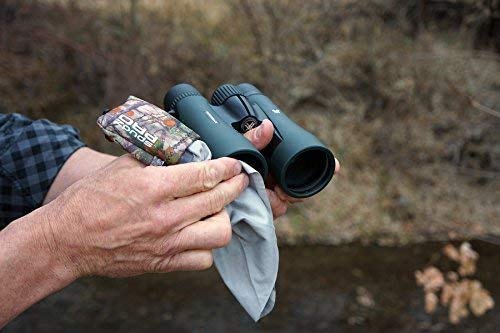 SPUDZ Pro 10x10 Microfiber Cloth & Lens Cleaner (0.5 ml) – Safe Optics Cleaning Kit