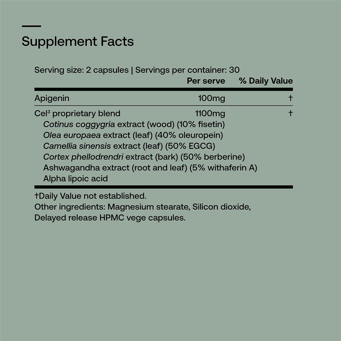 SRW Cel³ Renewal 60 Capsules | Stem Cell Support for Youthful Aging