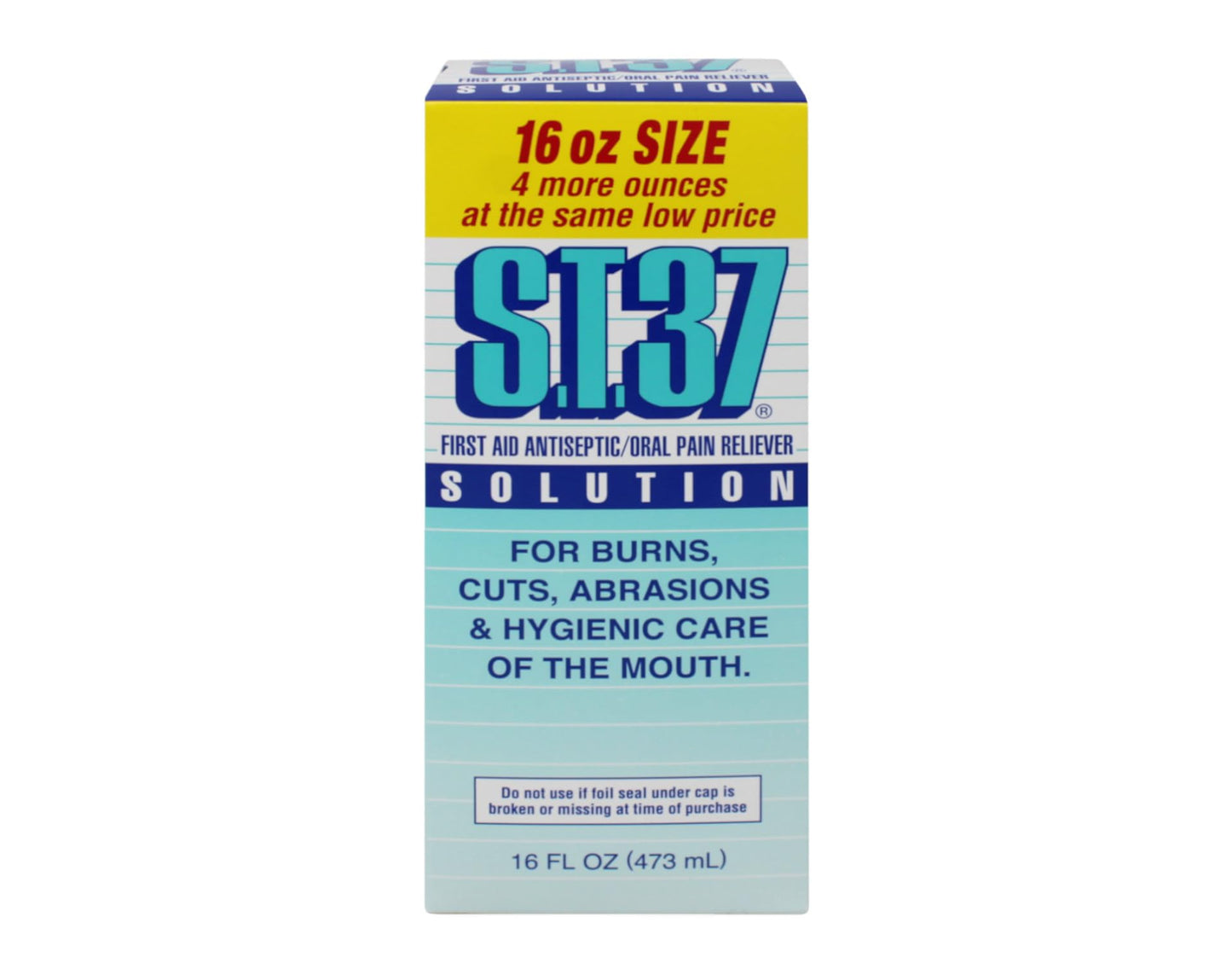 ST 37 First Aid Antiseptic Solution 16 oz (Pack of 2)