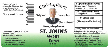St. John's Wort Glycerite 2 oz | Dr. Christopher's Herbal Extract