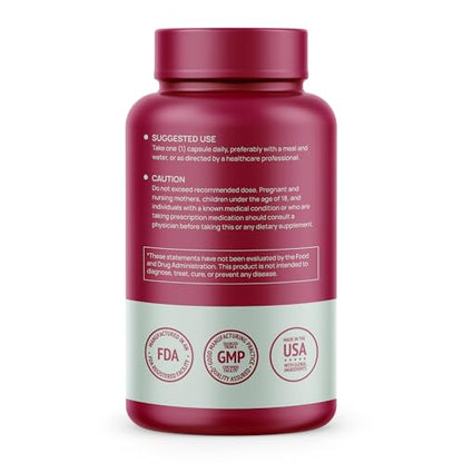 HMS Nutrition Stabilized R-Lipoic Acid 300mg – 120 Capsules, Vegan & NSF Certified