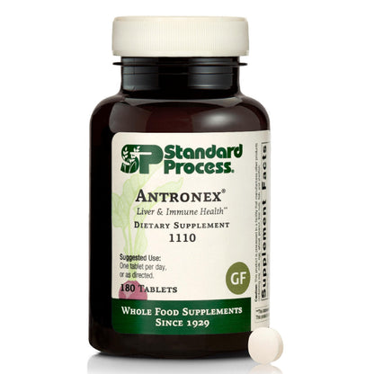 Standard Process Antronex – Liver Health Supplement | Gluten-Free, Non-Dairy, Non-Soy | 180 Tablets