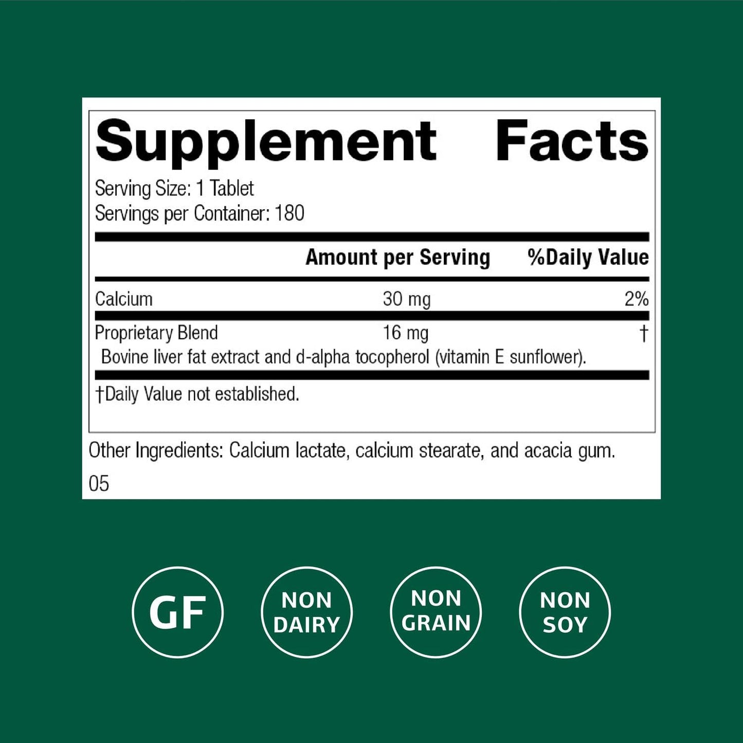 Standard Process Antronex – Liver Health Supplement | Gluten-Free, Non-Dairy, Non-Soy | 180 Tablets