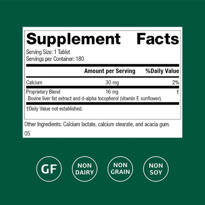 Standard Process Antronex – Liver Health Supplement | Gluten-Free, Non-Dairy, Non-Soy | 180 Tablets
