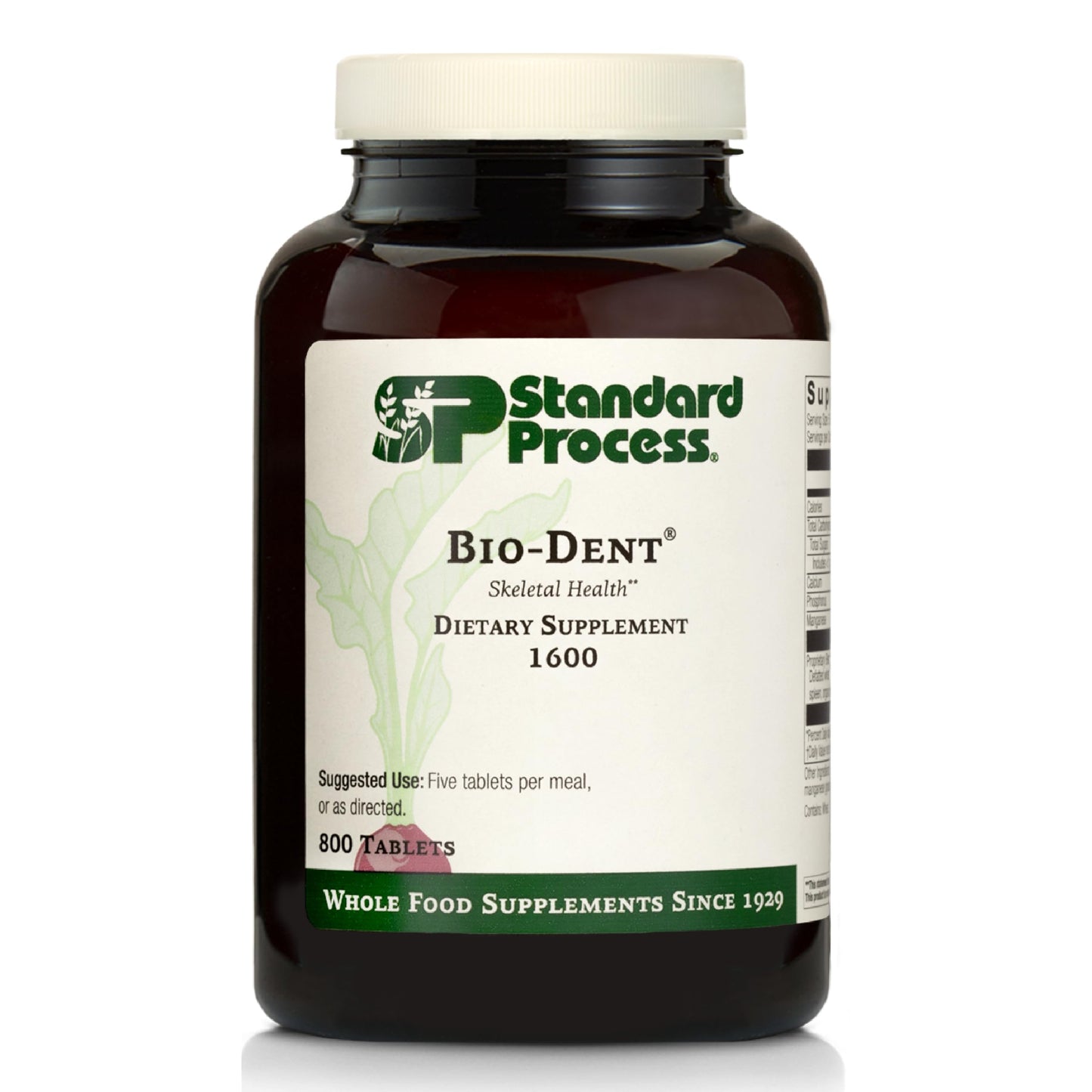 Bio-Dent Skeletal Health Dietary Supplement – 800 Tablets | Standard Process