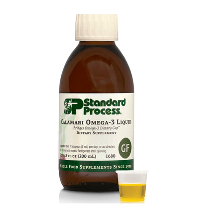 Standard Process Calamari Omega-3 Liquid – Heart & Brain Health