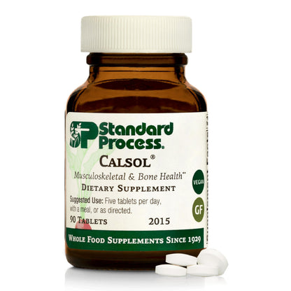 Standard Process Calsol – Musculoskeletal & Bone Health Supplement
