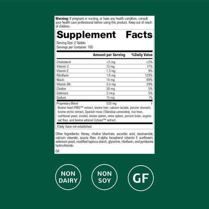 Cardio-Plus GF by Standard Process Inc. – Heart Health & Circulation Support – 330 Tablets