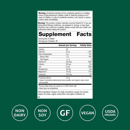 Standard Process E-Z Mg – Central Nervous System Support | Magnesium, Iron & Vitamin K1 | 180 Tablets