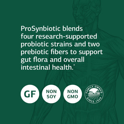 Standard Process ProSynbiotic - Whole Food Digestive & Immune Support, 90 Vegetarian Capsules