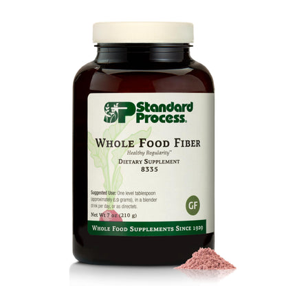 Standard Process Whole Food Fiber – Daily Fiber Supplement for Digestive Health & Gut Support | 7 oz