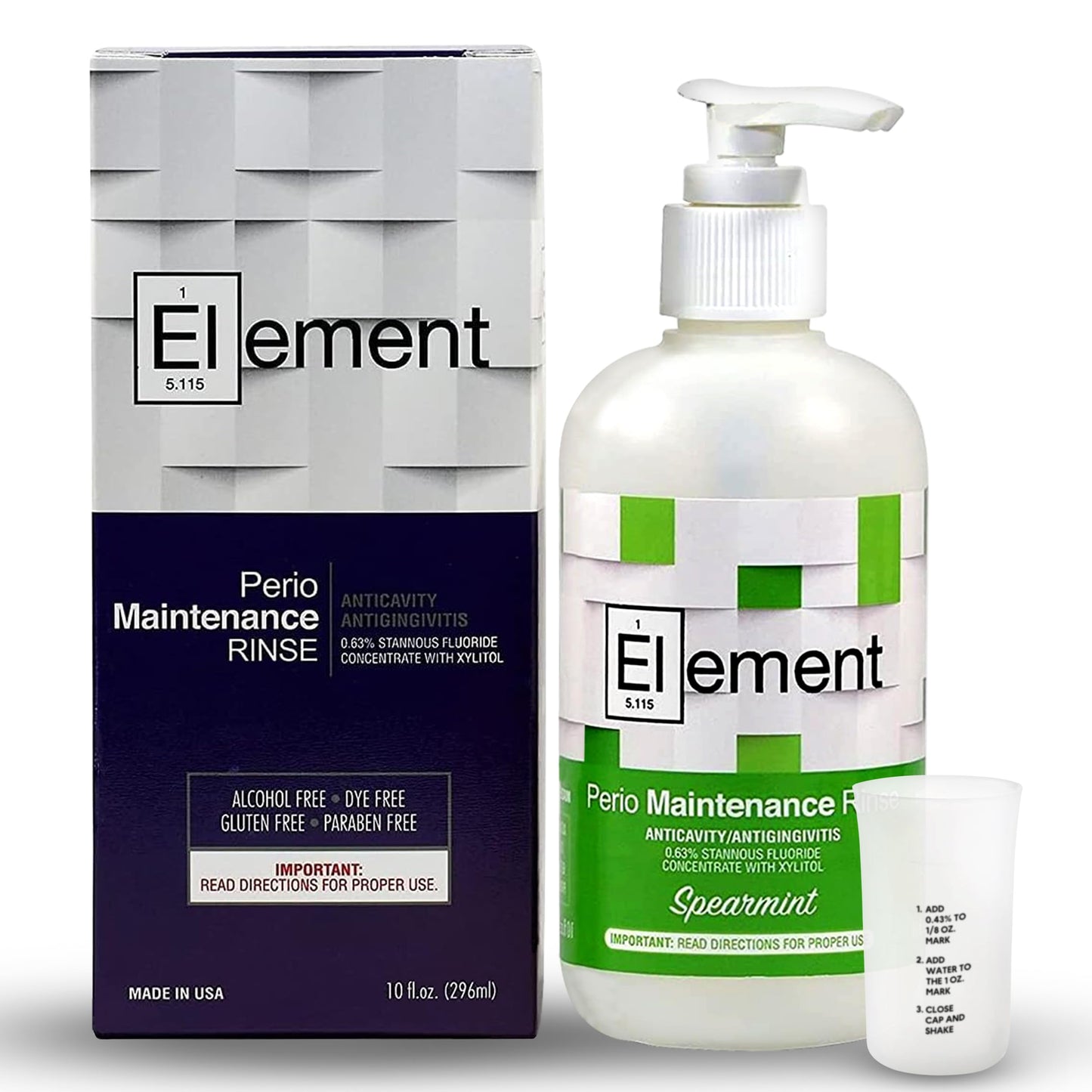 Stannous Fluoride Mouthwash – 10 Fl Oz, 0.63% Antimicrobial Perio Rinse, Alcohol-Free