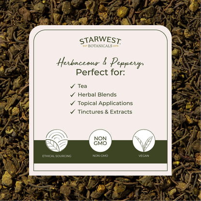 Starwest Botanicals Organic Goldenseal Root - 4 oz Pouch, Hydrastis canadensis