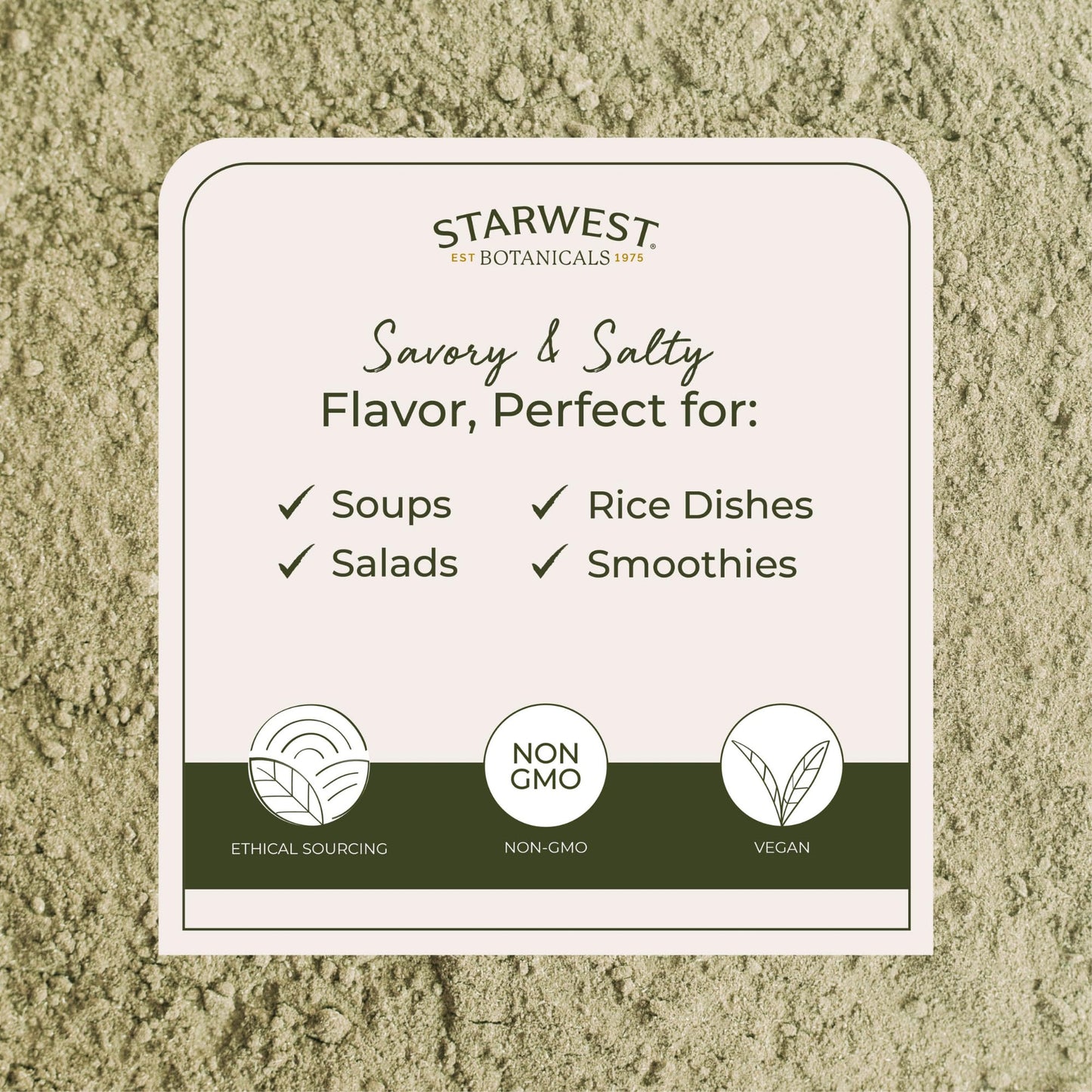 Starwest Botanicals Organic Kelp Powder – Kosher, Non-GMO, 16 oz