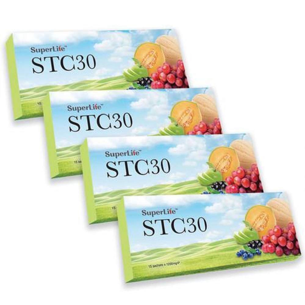 STC30 Superlife 4 Packs (15 Sachets/Pack) – Sublingual Stem Cell Health Supplement