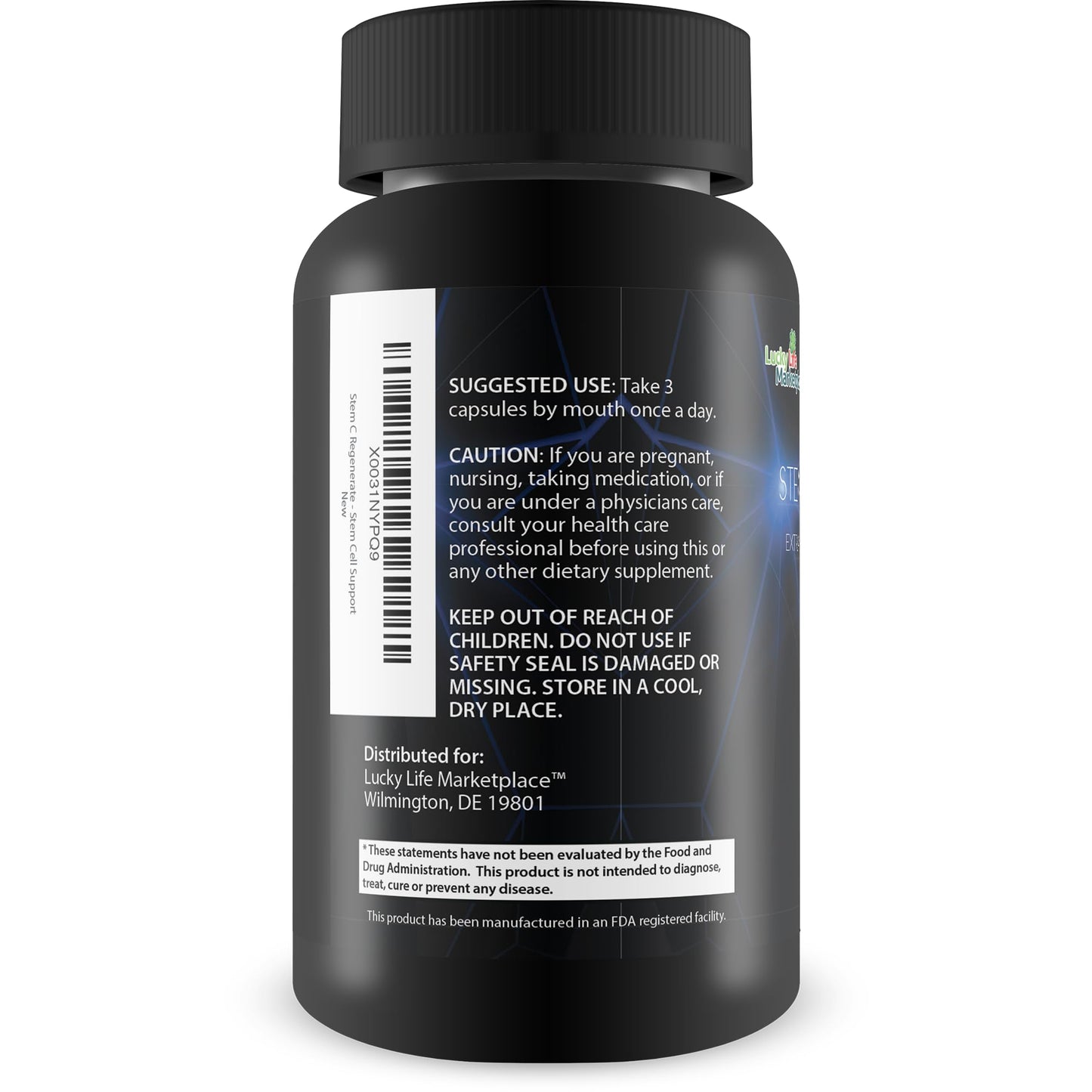 Stem C Regenerate - Natural Stem Cell Support & Anti-Inflammatory Boost
