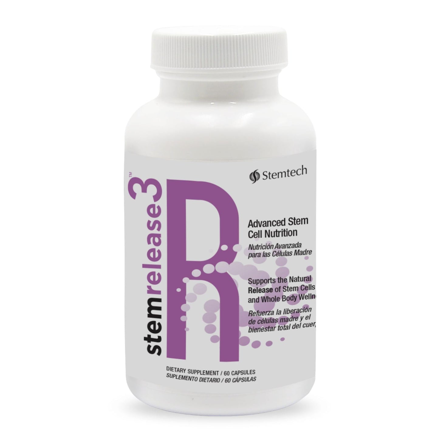 Unlock Your Body's Potential with stemrelease3™ - Cutting-Edge Stem Cell Nutrition for Natural Renewal and Youthful Vitality, Exclusive Blend for Enhanced Telomere Health